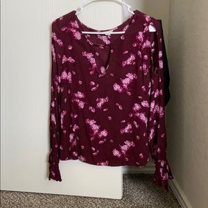 Off the shoulder shirt